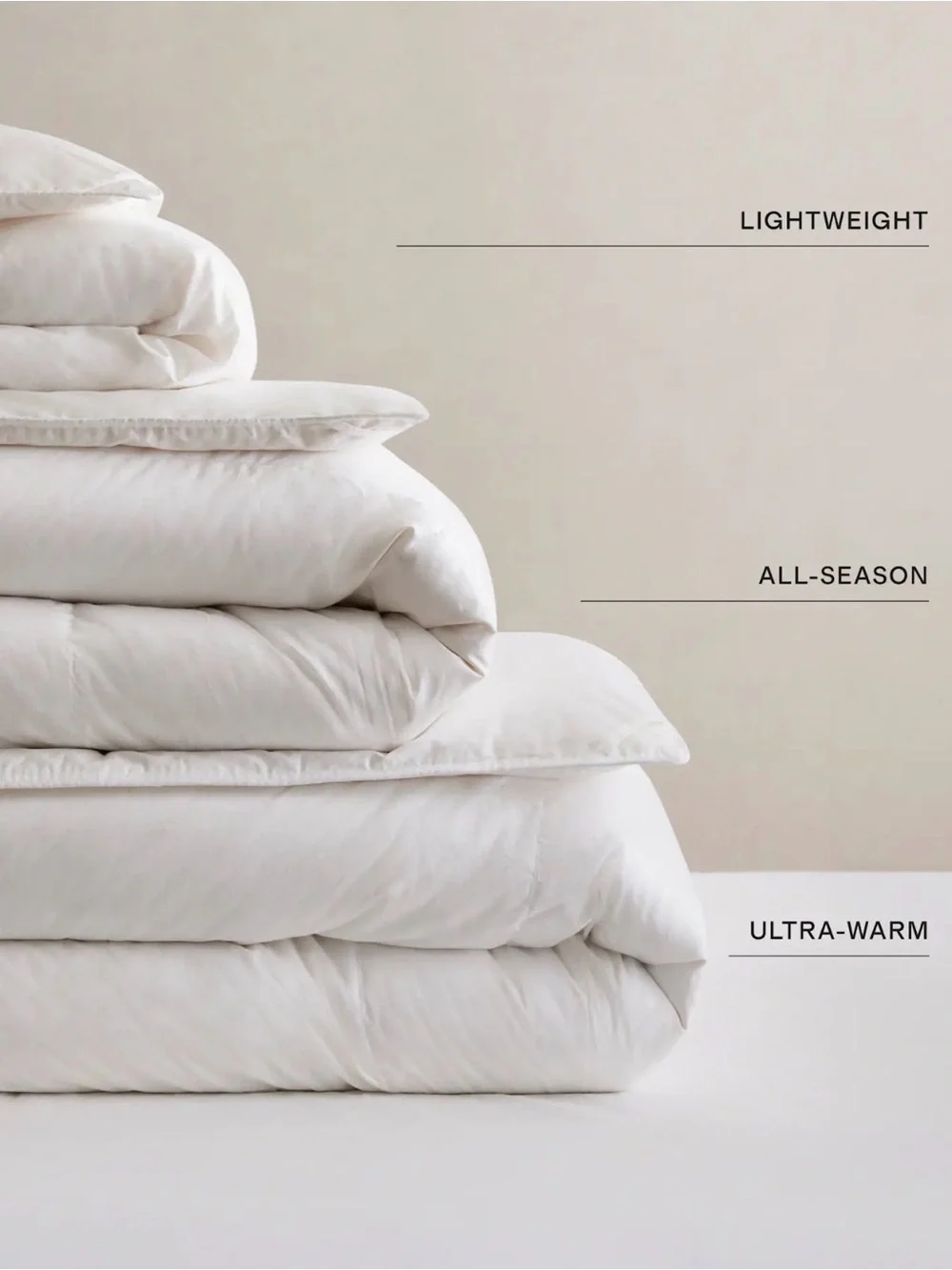 Full/Queen Luxe European Goose Down Comforter - All Season Retail $284